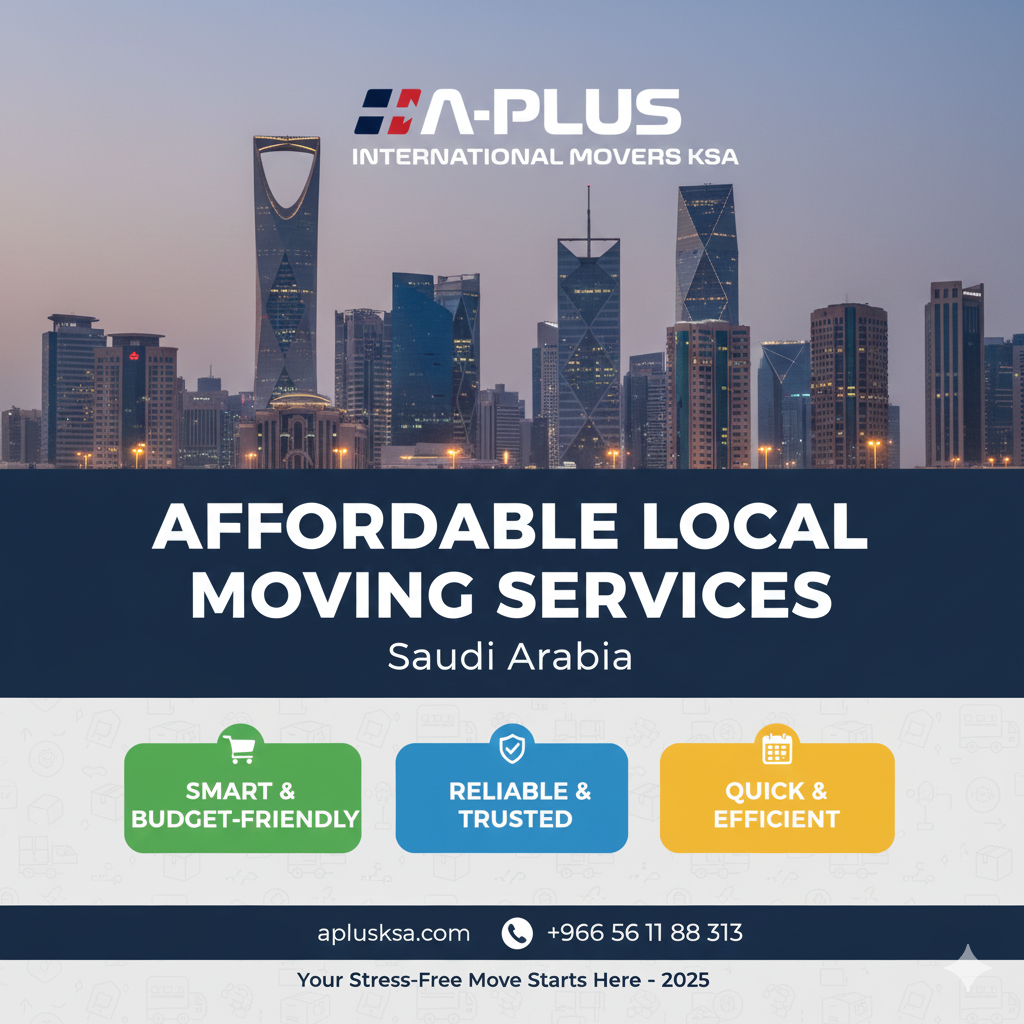 Affordable Local Moving Services in Saudi Arabia