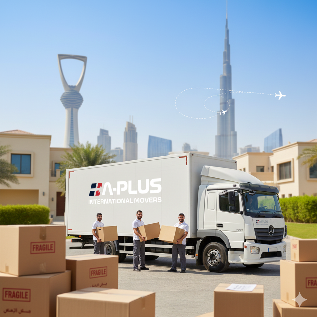 best movers from Riyadh to Dubai